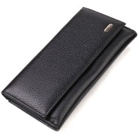 Портмоне Canpellini Унісекс з натуральної шкіри Чорне (21856)