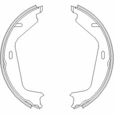 Гальмівні колодки REMSA 4726.00