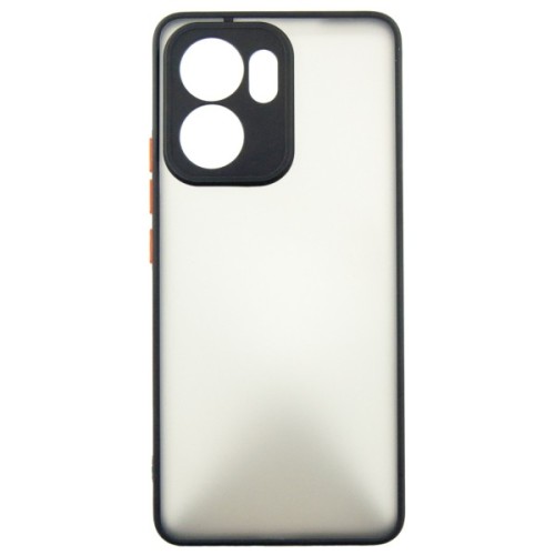 Чохол до мобільного телефона Dengos Oppo Reno13 F Case Matte + Glass (Black) (DG-KM-149)