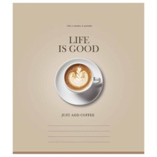 Зошит Школярик Life is good 60 аркушів клітинка (060-3670K)
