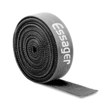 Набір для кріплення стрічка-липучка Cable Organizer 1m Black Essager (EXD-LX01) Набір для кріплення стрічка-липучка Cable Organizer 1m Black Essager (EXD-LX01)