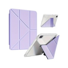 Чохол до планшета BeCover Ultra Slim Origami Transparent Apple iPad Pro 11" M5 2025 Purple (715957)