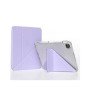 Чохол до планшета BeCover Ultra Slim Origami Transparent Apple iPad Pro 11" M5 2025 Purple (715957)