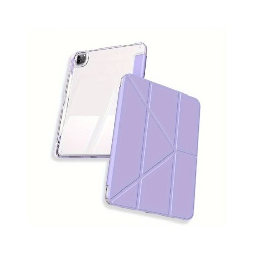 Чохол до планшета BeCover Ultra Slim Origami Transparent Apple iPad Pro 11" M5 2025 Purple (715957)