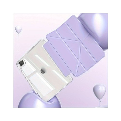 Чохол до планшета BeCover Ultra Slim Origami Transparent Apple iPad Pro 11" M5 2025 Purple (715957)