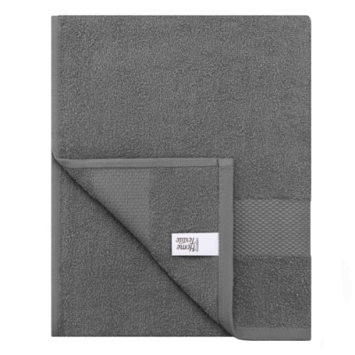 Рушник Ardesto Essence 100% бавовна, сірий темний 70х140 см (ART2270DG)