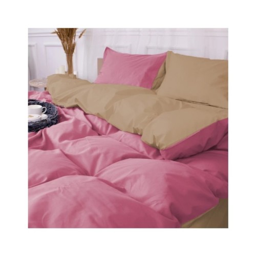 Постільна білизна MirSon Poplin Line 015 + 041 Honey 110x140 (2200006277743)