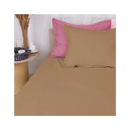 Постільна білизна MirSon Poplin Line 015 + 041 Honey 110x140 (2200006277743)