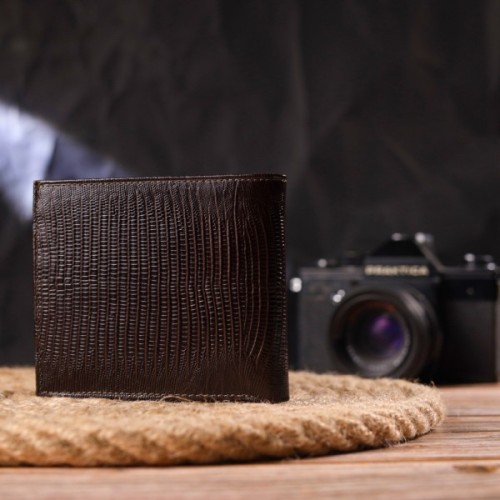 Гаманець Canpellini З натуральної шкіри Коричневий (21585)