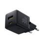 Зарядний пристрій Baseus Palm Fast Charger C+U 30W cluster black (P1011160A113-00)