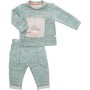 Набір дитячого одягу Tongs з левами (4475-74B-green)