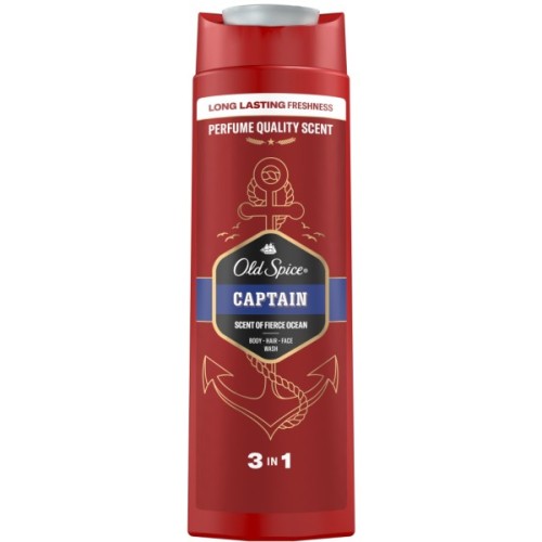 Гель для душу Old Spice Captain 400 мл (8001090965615/8700216859820)