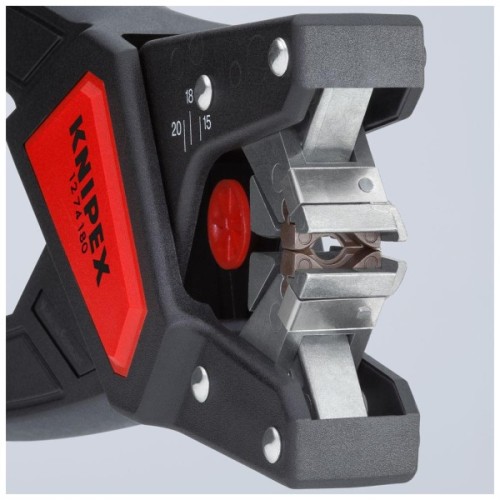 Знімач ізоляції KNIPEX для видалення ізоляції з плоских кабелів 12 64 180 (12 64 180)