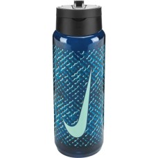 Пляшка для води Nike TR RENEW RECHARGE STRAW BOTTLE 24 OZ N.100.7643.459.24 темно-синій 709 мл (887791805782)