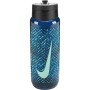 Пляшка для води Nike TR RENEW RECHARGE STRAW BOTTLE 24 OZ N.100.7643.459.24 темно-синій 709 мл (887791805782)