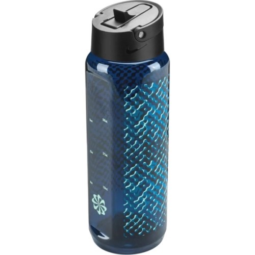 Пляшка для води Nike TR RENEW RECHARGE STRAW BOTTLE 24 OZ N.100.7643.459.24 темно-синій 709 мл (887791805782)