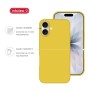 Чохол до мобільного телефона Intaleo Silicone Case Apple iPhone 17 Yellow (1283126630361)