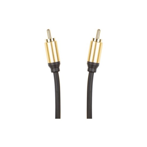 Кабель мультимедійний 1xRCA M to 1xRCA M 1.0m PowerPlant (CA911752)