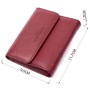 Гаманець ST Leather Шкіряний з монетницею Бордовий (19492)