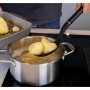 Ложка кухарська KitchenAid Classic для сервірування з прорізами 34 см чорний (KHH004OHOBEG)