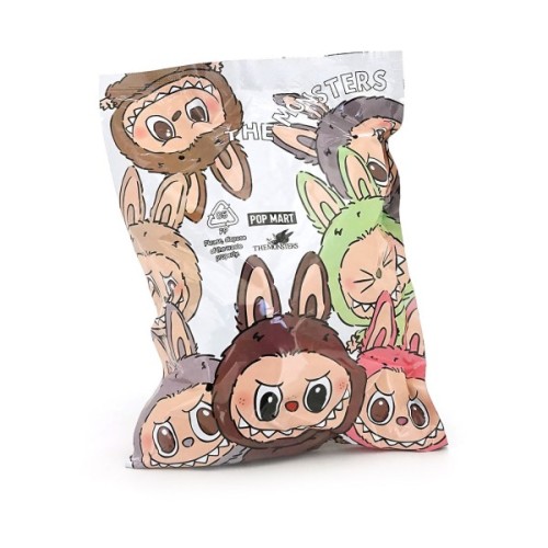 М'яка іграшка No Brand сюрприз Labubu, Перше покоління, 17см, Mix color, Затемнений пакет, Box (YT41824)