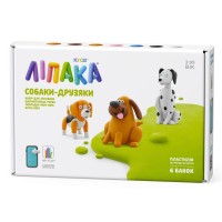 Набір для творчості Lipaka Собаки-друзяки Далматинець Турбо, Лабрадор Ням-Ням, Бігль Вокі (60058-UA01)