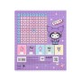 Зошит Kite Kuromi, 12 аркушів, клітинка (HK25-232-4)