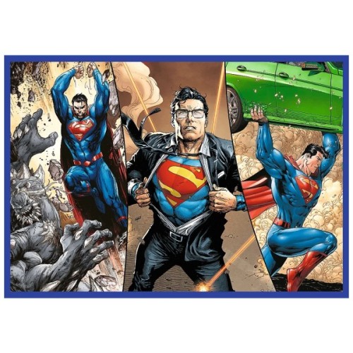 Пазл Trefl Superman Сміливість Супермена 4х250 елементів (5900511133400)