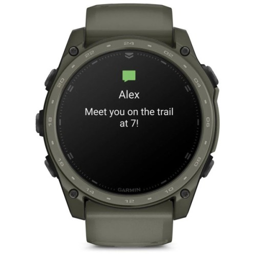 Смарт-годинник Garmin Tactix 8 Cerakote, Olive Drab, 51mm, GPS смарт-годинник (010-04553-11)