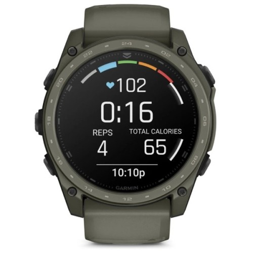 Смарт-годинник Garmin Tactix 8 Cerakote, Olive Drab, 51mm, GPS смарт-годинник (010-04553-11)