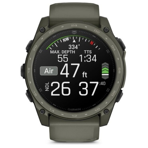 Смарт-годинник Garmin Tactix 8 Cerakote, Olive Drab, 51mm, GPS смарт-годинник (010-04553-11)