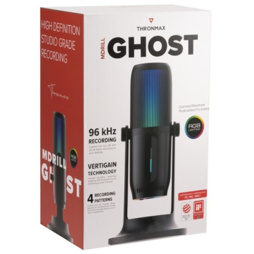Мікрофон Thronmax MDRILL GHOST M2RGB Black (M2RGBTHRONMAX)