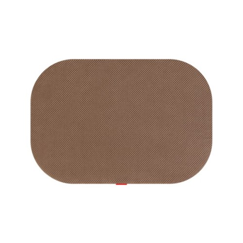 Лежак для тварин WAUDOG Relax Доріс велюр, зі знімним чохлом, 80х55 см бежевий (131114)