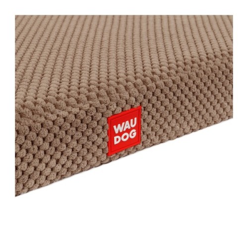 Лежак для тварин WAUDOG Relax Доріс велюр, зі знімним чохлом, 80х55 см бежевий (131114)