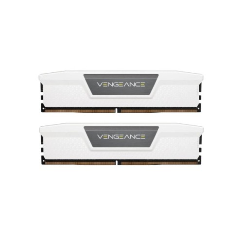 Модуль пам'яті для комп'ютера DDR5 32GB (2x16GB) 6400 MHz Vengeance White Corsair (CMK32GX5M2B6400Z36W)