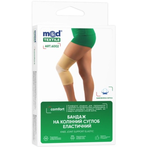 Бандаж MedTextile МТ Бандаж на колінній суглоб еластичний, розмір XLшт (7640162324373)