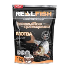 Прикормка Real Fish Silver Series Плотва Коріандр-арахіс 1kg (809.00.33)