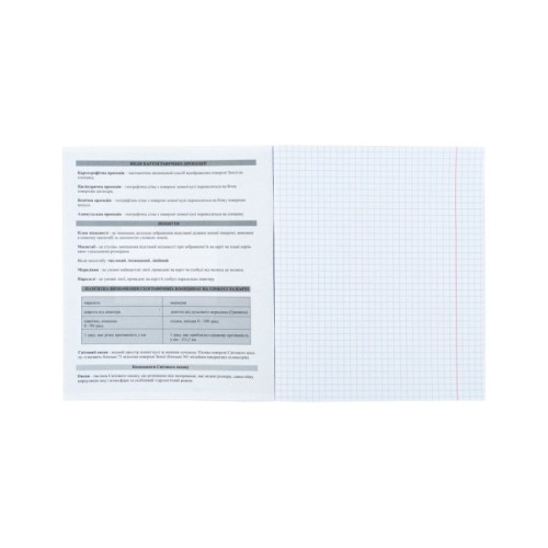 Зошит Kite предметний Neo 48 аркушів, географія клітинка (K24-240-13)