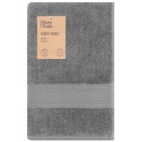 Рушник ARDESTO махровий SuperSoft 100% бавовна 50 х 90 см, сірий (ART2250SLP)