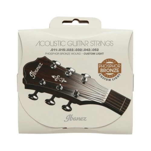 Струни для гітари Ibanez IACSP62C Acoustic Guitar Strings 11-52 (301878)