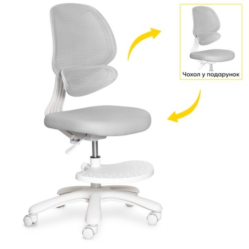 Дитяче крісло Evo-kids Sirius Air Grey (Y-605 G)