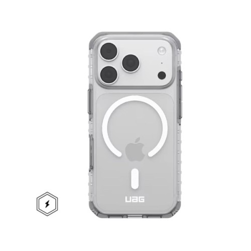 Чохол до мобільного телефона UAG Plyo LT Magsafe iPhone 18 Pro Ice/Smoke (11459311433B)