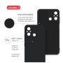 Чохол до мобільного телефона Intaleo Silicone Xiaomi Redmi 12C Black (1283126600678)