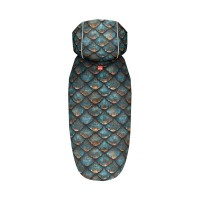 Дощовик для тварин WAUDOG Clothes з капюшоном "Луска" XS (355-0179)