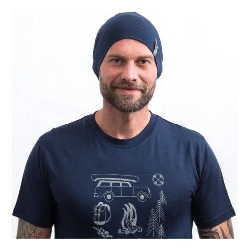 Шапка Sensor Merino Active 25200091, SU32MA-deep-blue-M (SU32MA-deep-blue-M)