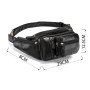 Сумка Vintage Поясна чоловіча Чорна (14817)