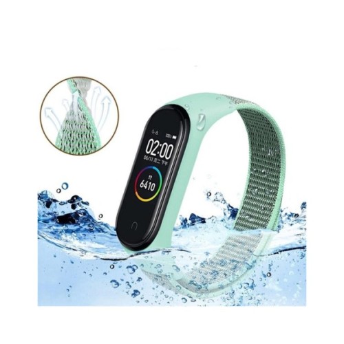 Ремінець до фітнес браслета BeCover Nylon Style для Xiaomi Mi Smart Band 7 Lime (707662)