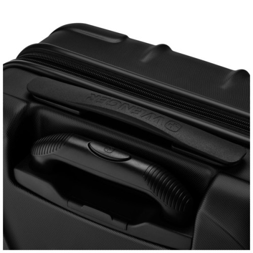 Валіза Wenger Oryson, мала, пластик, 4 колеса, чорна (653163)