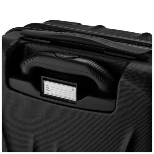 Валіза Wenger Oryson, мала, пластик, 4 колеса, чорна (653163)
