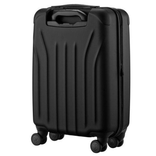 Валіза Wenger Oryson, мала, пластик, 4 колеса, чорна (653163)
